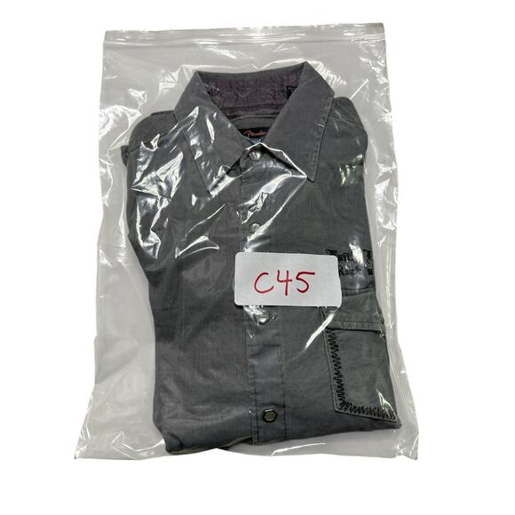 Fender Custom Rock & Roll Religion Men’s Corduroy Embroidered Long Sleeve - S - Picture 8 of 10